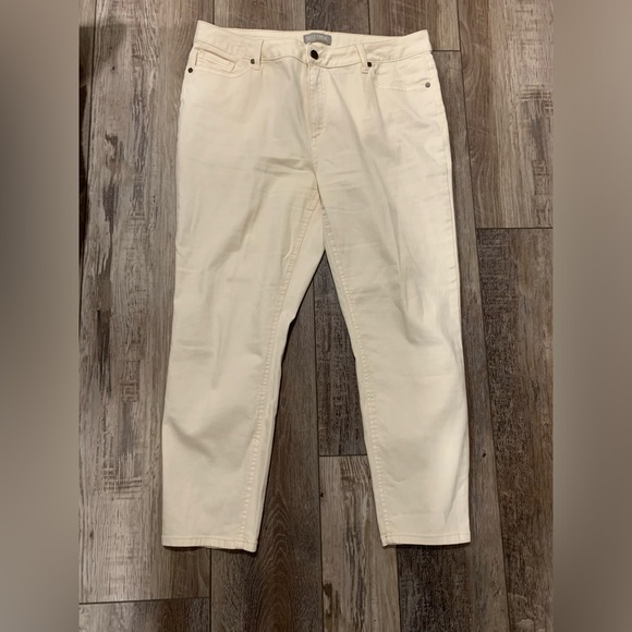 Cream falls creek capris NWOT - Picture 1 of 4